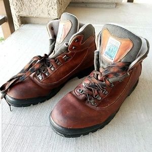 Tecnica Trekking Brown Leather Vibram Hiking Ankle